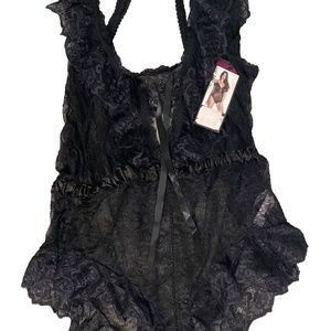 Oh la la Cheri Lace Teddy Lingerie